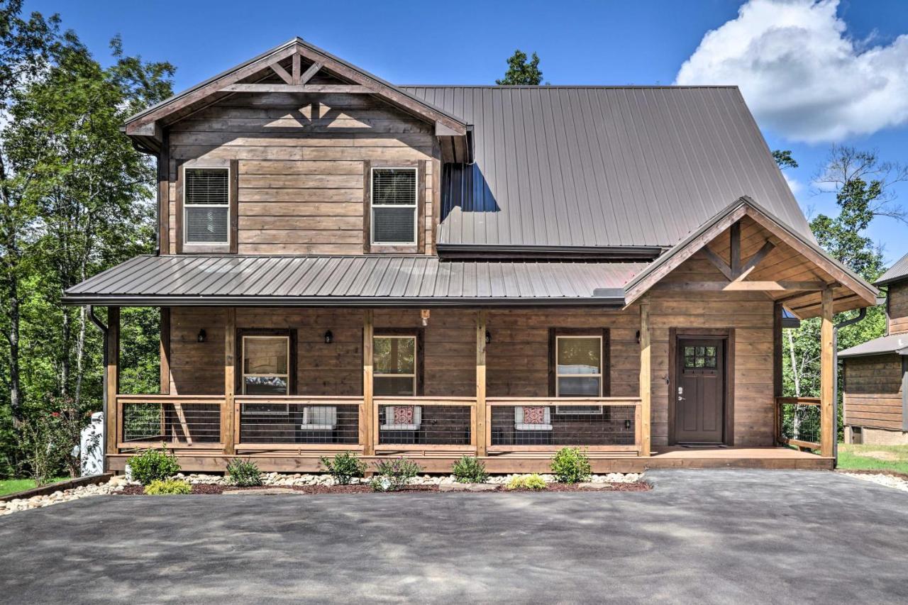 Smoky Cove Retreat With Private Hot Tub And Deck! Villa Сивиървил Екстериор снимка