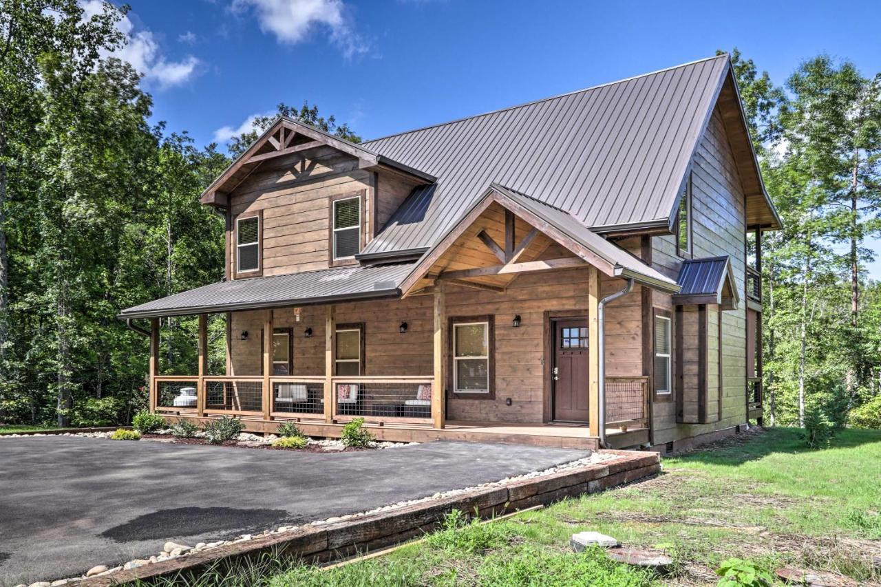 Smoky Cove Retreat With Private Hot Tub And Deck! Villa Сивиървил Екстериор снимка